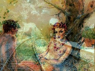 Vintage erotic drawings intensely