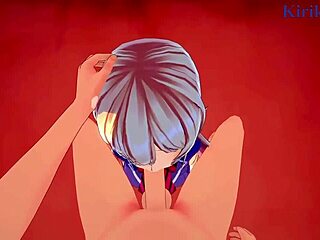 hey, erina nakiri and ikumi mito get wild in pov hentai! 😍