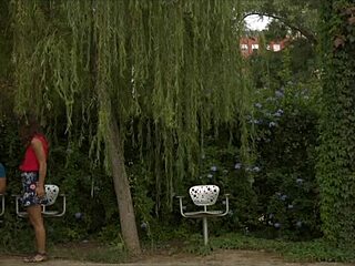 Public Bush Handjob And Cumshot Under Skirt!