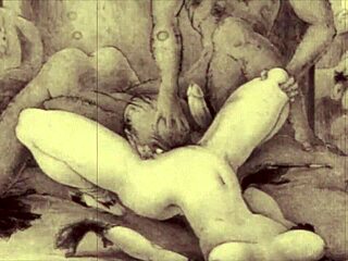 vintage anime cartoon illustrations from retro era