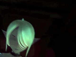 Hot Anime Elf Teen Gets Titjob After Face Sitting in 1080p60fps