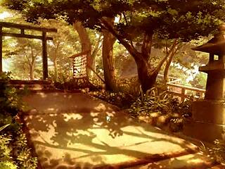 Summer Clover harem game ep 8 half-naked with huge boner