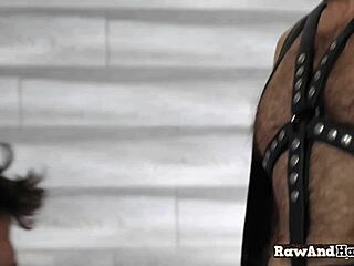 Horny gay bear bangs otter ass 😈