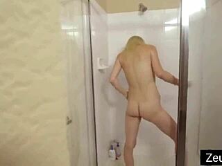 Brother Spies on Sister in Shower and Ends Up Inside Her