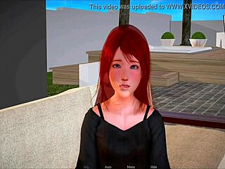 Intriguing Anime Cowgirl Riding Big Cock In Homemade Hentai Game