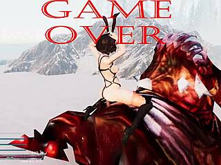 sword x hime game over edits got some crazy monster action going on