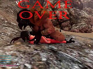 sword x hime game over edits got some crazy monster action going on