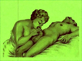 Vintage Erotic Art with Retro Hentai Vibes
