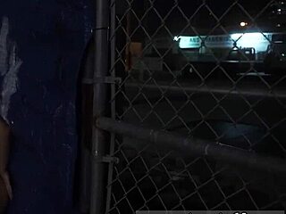 Anya Endures Rough Dildo Gaping in Outdoor Bondage