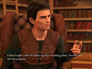 the price of power unfolds in this anime game hentai episode