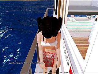 Chatting about the latest harem hotel game episode