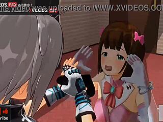 hey, wanna watch uncensored erotic anime with asmr idol 3p?