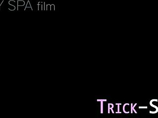 Masseuse rides monster cock for horny facial cumshot