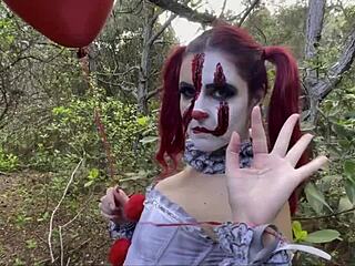 clown it takes it in the backside