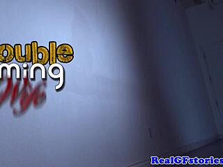 Cheating wife bent over in stockings for intense black hentai action