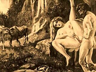 These vintage erotic drawings stir up such wild, nostalgic desires!