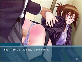 i can’t believe my beautiful teacher with glasses craves spanking in hentai part 2.