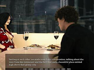 Damn! Footjob action in restaurant hentai!