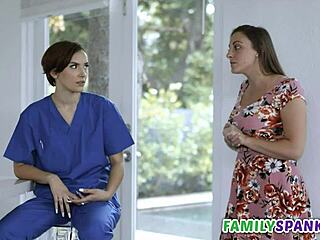 Innocent Nurse Skillfully Strokes Big Cock of Patient in Petite Teen Scene