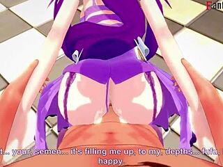 Scathach-Skadi Enjoys Throne View In Free Pov.