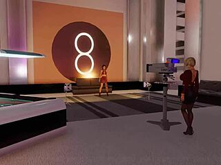 Porn casting interview with brunette anime girl bent over in 3D hentai