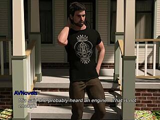 Pine Falls 83 - Brunette in Erotic 3D Anime with Big Tits