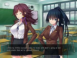 commander babes in episode 3 get wild with titty fucking in bathroom