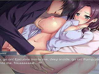 Oppaicafe: Step Mom and Step Sister Take My Virginity