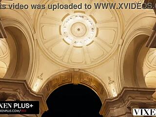 Vixen Con Artist Eve Sweet Seduces With Muff Diving For Heist Plan