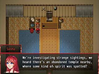 Nun's First Blowjob And Facial In Harem World