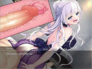 Holy Maiden Humbling in Anime Game Part 4 - Shocking!