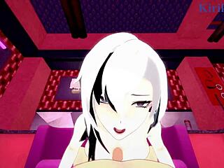 Arlecchino Dominates Aether In Intense Genshin Hentai Sex