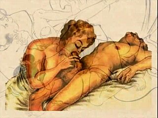 vintage erotic illustrations showcase retro anime seduction