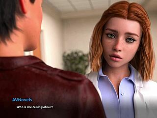 become a rock star in selina’s route, episode 83. homemade anime game with redhead big tits action.