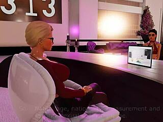 Porn casting interview with brunette anime girl bent over in 3D hentai