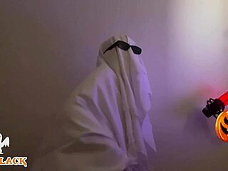 halloween kk fun in sexy lingerie outdoors, wanna join? 🎃