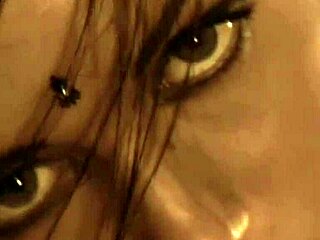 This brunette hottie teases with erotic nude dancing.