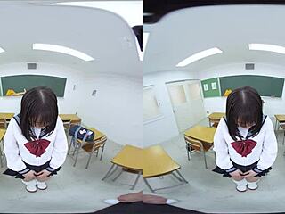 Hey, I told my senior I’d do anything to date, even wild assfucking in class!