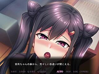 I-I got hypno-trained by airi yuuki in this hentai game.