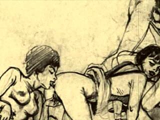 Vintage Erotic Drawings