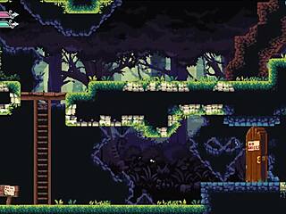 Flip Witch Pixel Hentai Game Ep 2 Features Huge Sextoy for Monster Girl