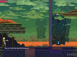 crisis point extinction v0 46 sees cute blonde with big ass pounded by monster cock in hentai game part 2