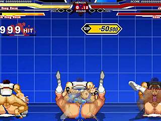 Chun-Li Takes on Wild 6P Action in Hentai Scene!
