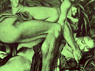 vintage erotic drawings from antique hentai collection