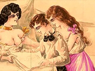 Vintage Erotic Illustration