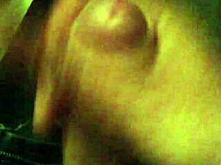 horny gay guy stroking and cumming hard