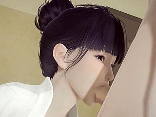 Uncensored Hentai - Shoko’s Hard Sex in Library Scene