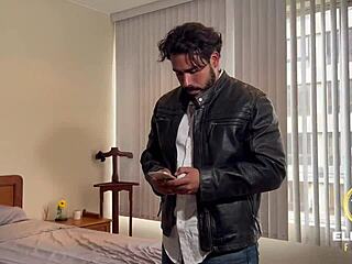 Two Petite 18+ Latinas Devour Stepdad Without Boyfriends Around