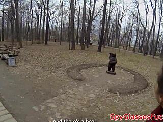 european amateur gets pov ass fucking on hidden cam