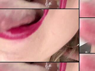 i'm totally hooked on secret lips with this goddess in lingerie